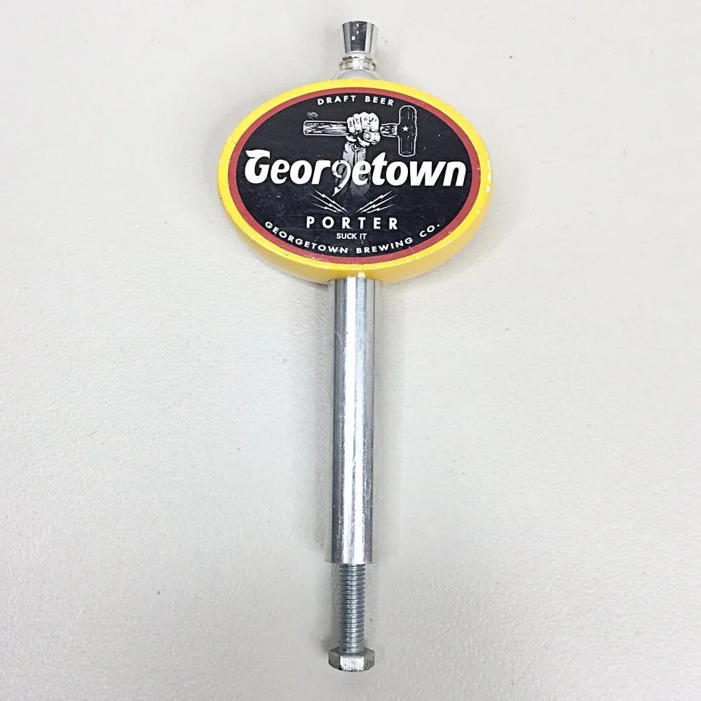 Georgetown Brewing Tap‎ Handle Draft Pull Craft Beer Porter Suck It Seattle WA